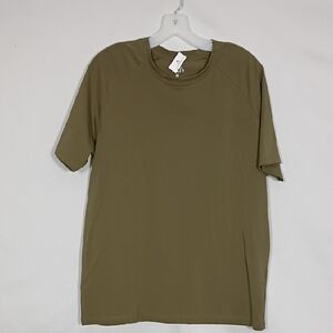 NWT Indigo Beast Olive Raglan Sleeve Shirt Mens Size Medium